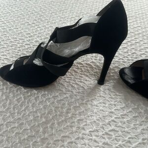 Beautiful Suede Strappy Open toed Heels by FURLA